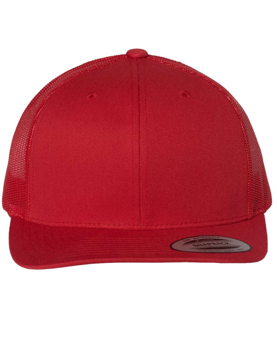 Adult Snapback (Flexfit Curved Brim/Mesh/Snapback)