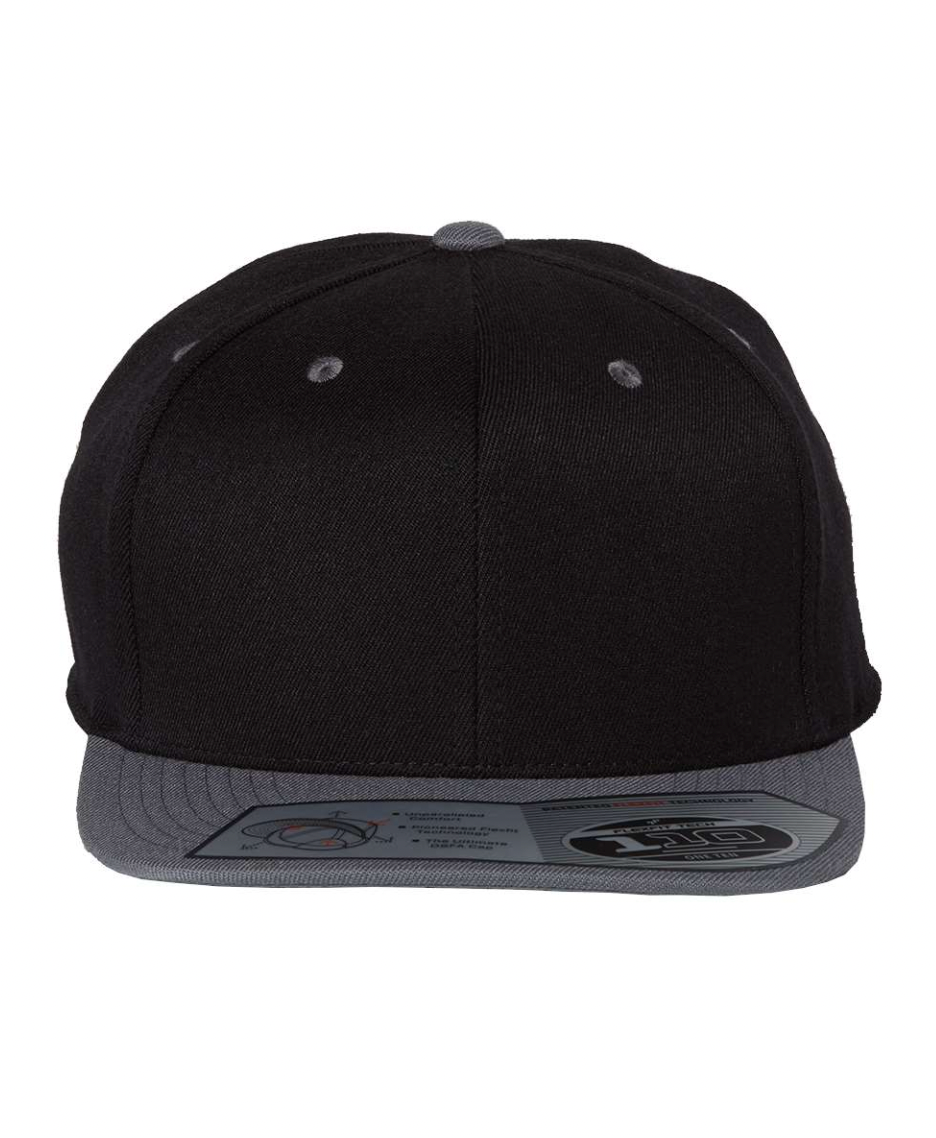 Adult Snapback (Premium Flexfit/Flat Brim/Mesh)