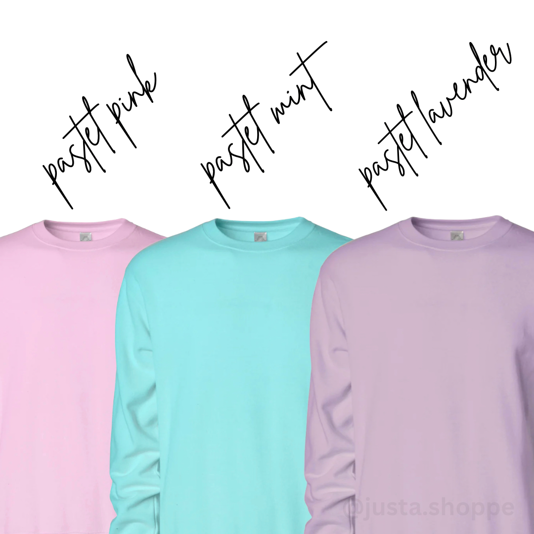 Signature GMA/NANA/AUNTIE Embroidered Premium Crewneck