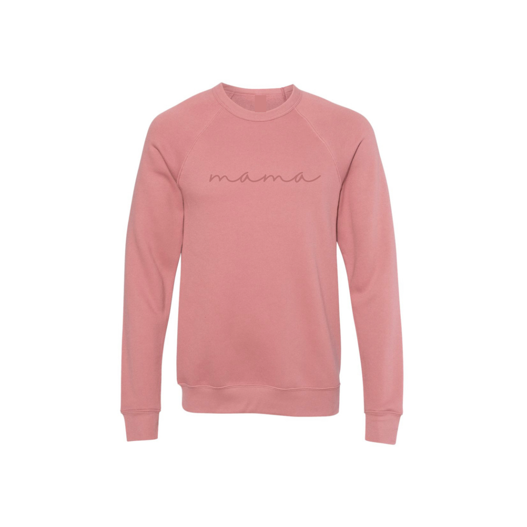 Signature MAMA Embroidered Premium Crewneck