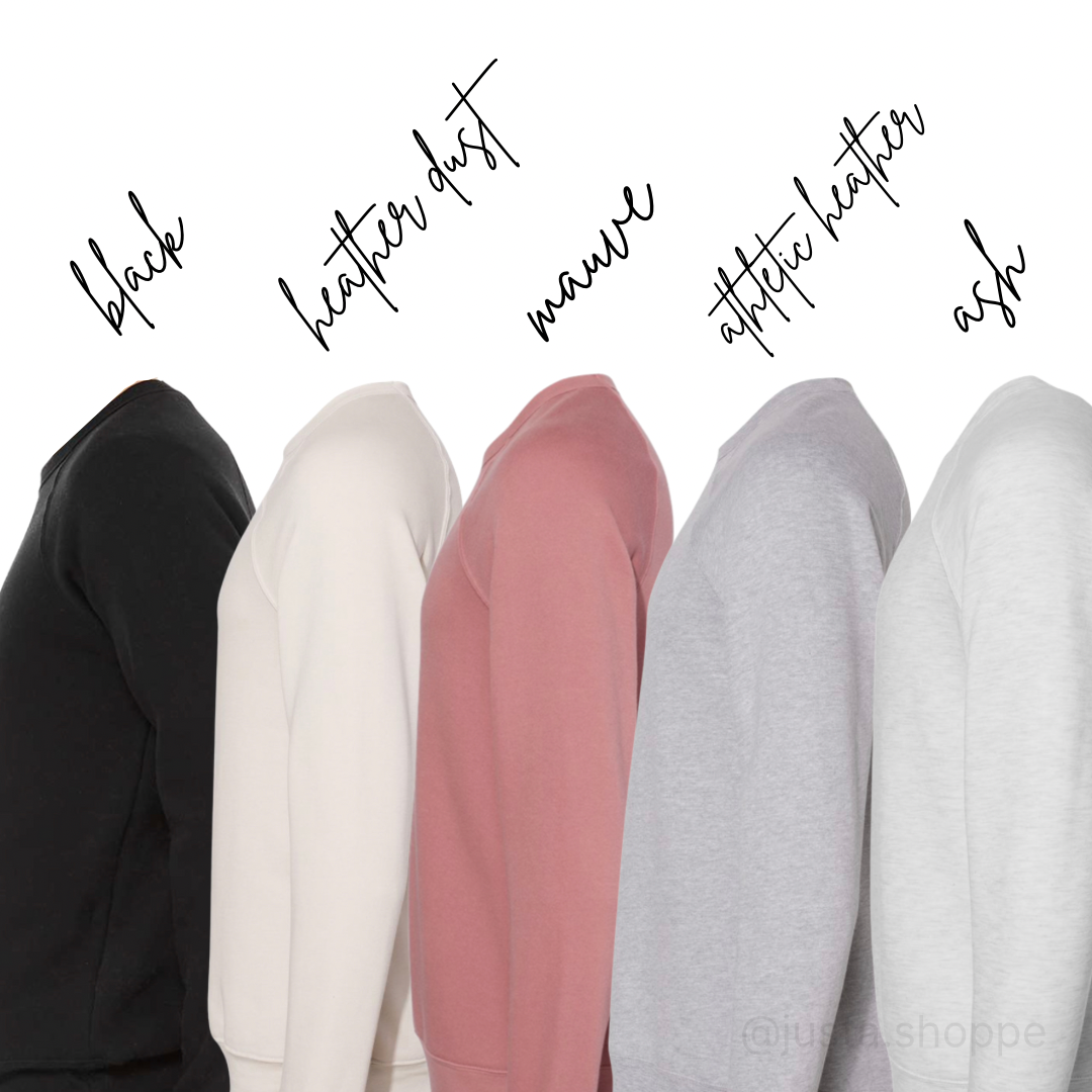 Signature MAMA Embroidered Premium Crewneck